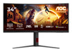 EAN 4038986612692 - AOC G4 CU34G4Z pantalla para PC 86,4 cm (34") 3440 x 1440 Pixeles Wide Quad HD LED Negro, Rojo imagen 1
