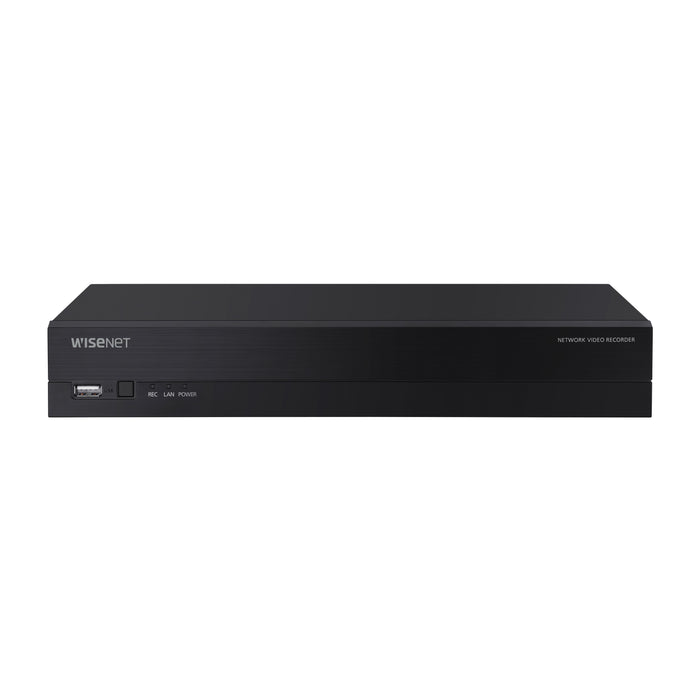 EAN 8801089228406 - Hanwha ARN-810S Grabadore de vídeo en red (NVR) Negro imagen 3