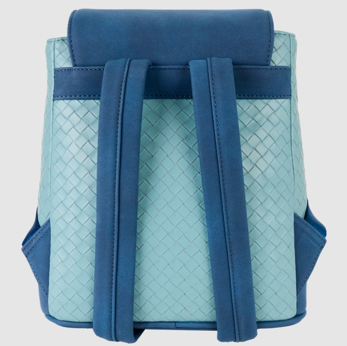 EAN 0671803548572 - Loungefly Stitch Embroidered Floral Drawstring Mini mochila Mochila informal Azul Poliuretano (PU) imagen 5