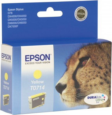 EAN 8715946338576 - Epson T0714 cartucho de tinta Original Amarillo imagen 2