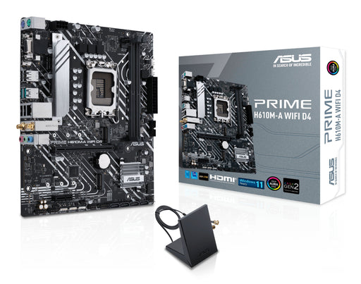 EAN 4711081758211 - ASUS PRIME H610M-A WIFI D4 Intel H610 LGA 1700 micro ATX imagen 1