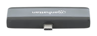 EAN 0766623190404 - Manhattan 190404 base para portátil y replicador de puertos Alámbrico USB 3.2 Gen 2 (3.1 Gen 2) Type-C Gr imagen 2