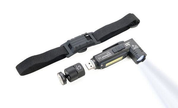 EAN 4024023202391 - TROIKA ECO KNICKLICHT Negro Linterna de mano + Linterna frontal COB LED imagen 1