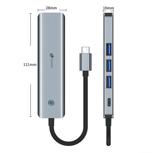 EAN 8436588882660 - Leotec LEDS05 base para portátil y replicador de puertos Acoplamiento Gris imagen 2
