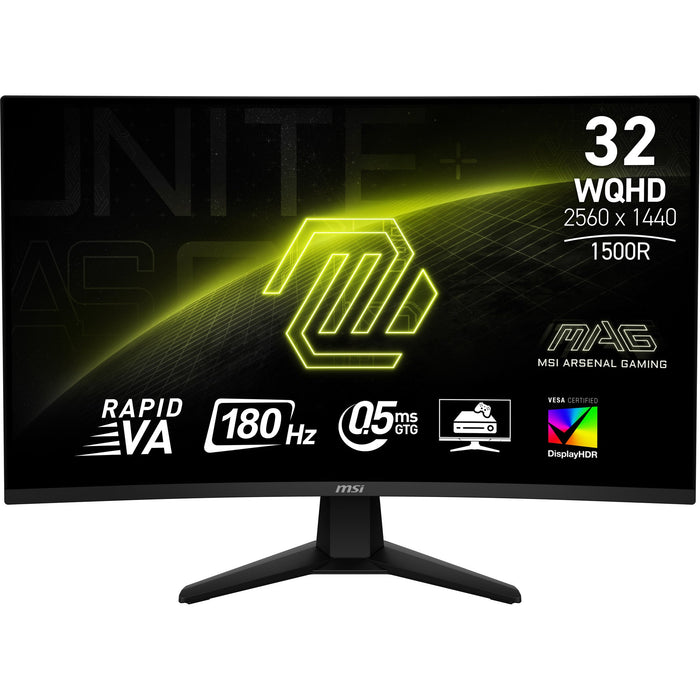 EAN 4711377195430 - MSI MAG 32CQ6F pantalla para PC 80 cm (31.5") 2560 x 1440 Pixeles Wide Quad HD Negro imagen 1