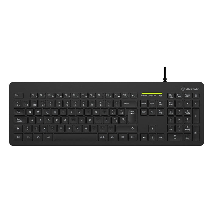 EAN 6974560220168 - UNYKAch UK505443 teclado Ratón incluido Oficina USB QWERTY Español Negro imagen 2