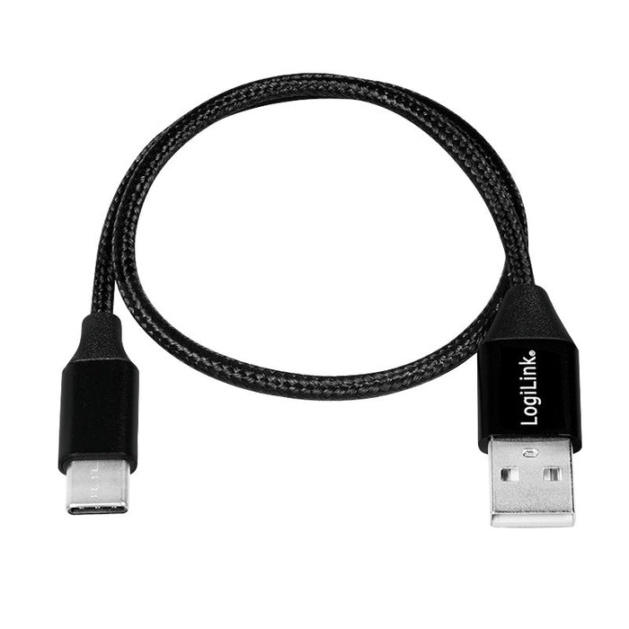 EAN 4052792052664 - LogiLink CU0139 cable USB USB 2.0 0,3 m USB A USB C Negro imagen 2