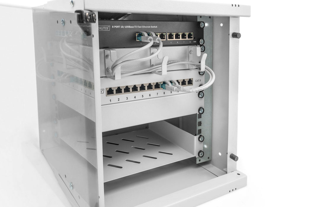 EAN 4016032493624 - Digitus DN-49100 armario rack 6U Bastidor de pared Gris imagen 4