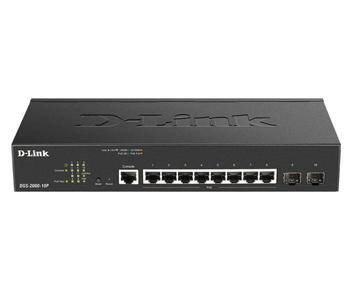 EAN 0790069450105 - D-Link DGS-2000-10P switch Gestionado L2/L3 Gigabit Ethernet (10/100/1000) Energía sobre Ethernet (PoE) 1 imagen 1