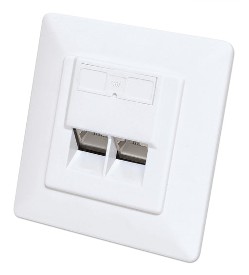 EAN 0766623771917 - Intellinet 771917 toma de corriente 2 x RJ-45 Blanco imagen 1
