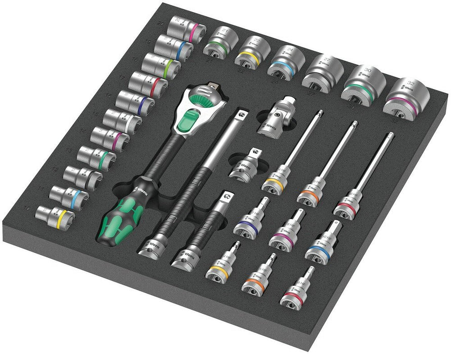 EAN 4013288225207 - Wera 05150112001 llave de carraca 31 pieza(s) Negro, Verde imagen 1