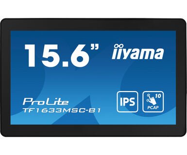 EAN 4948570122530 - iiyama ProLite TF1633MSC-B1 pantalla para PC 39,6 cm (15.6") 1920 x 1080 Pixeles Full HD Pantalla táctil  imagen 1