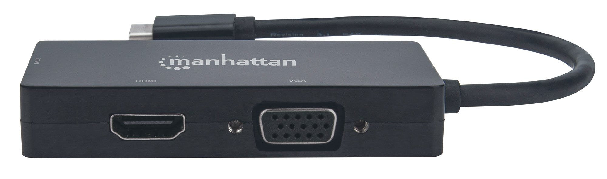 EAN 0766623152983 - Manhattan 152983 Adaptador gráfico USB 3840 x 2160 Pixeles Negro imagen 4