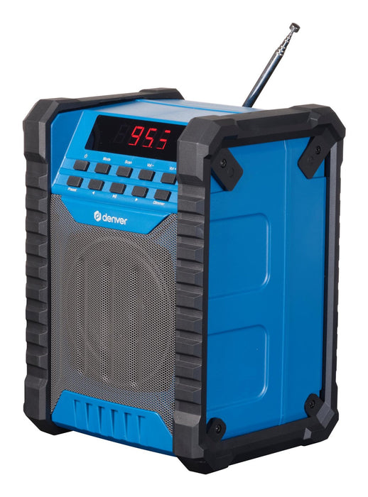 EAN 5706751073649 - Denver WRB-60 transmisor FM Bluetooth Azul, Gris imagen 4