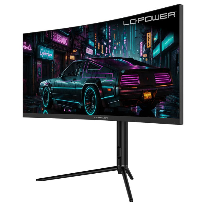 EAN 4262443280111 - LC-Power LC-M30UWFC pantalla para PC 76,2 cm (30") 2560 x 1080 Pixeles UltraWide Full HD LED Negro imagen 11