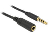 EAN 4043619846696 - DeLOCK 84669 cable de audio 5 m 3,5mm Negro imagen 1