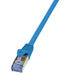 EAN 4052792020557 - LogiLink 1m Cat.6A S/FTP cable de red Azul Cat6a S/FTP (S-STP) imagen 1