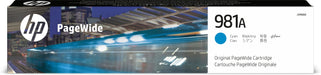 EAN 0888793202067 - HP 981A Cyan Original PageWide Cartridge cartucho de tinta 1 pieza(s) Rendimiento estándar imagen 1