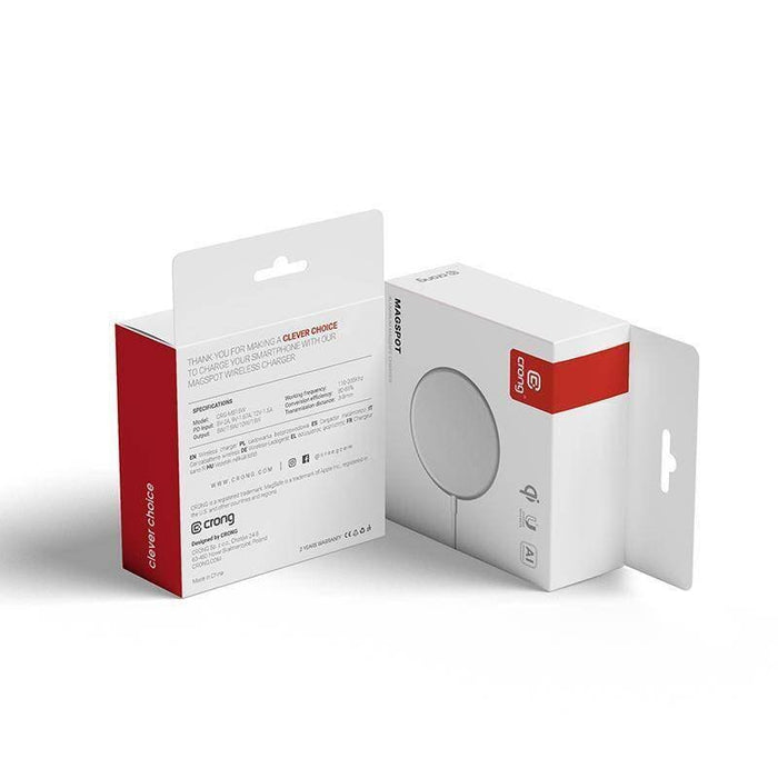 EAN 5904310702171 - Crong MagSpot Smartphone Oro CC Cargador inalámbrico Carga rápida Auto, Interior imagen 6