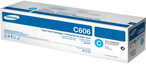 EAN 0191628454808 - Samsung CLT-C6062S Cyan Toner Cartridge cartucho de tóner 1 pieza(s) Original imagen 1