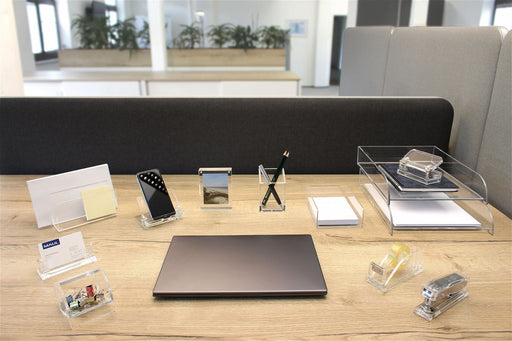 EAN 4002390066822 - MAUL 1950105 bandeja de escritorio/organizador Acrílico Transparente imagen 2