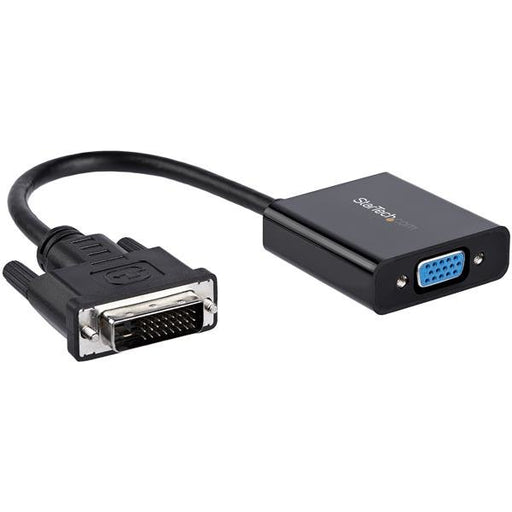 EAN 0065030850834 - StarTech.com DVI2VGAE adaptador de cable de vídeo 0,19 m Negro imagen 1