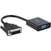 EAN 0065030850834 - StarTech.com DVI2VGAE adaptador de cable de vídeo 0,19 m Negro imagen 1