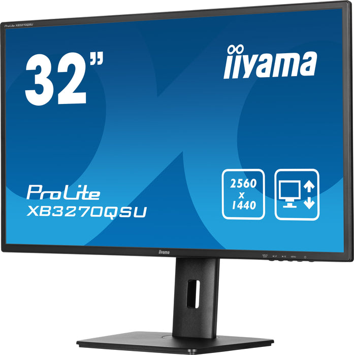 EAN 4948570123636 - iiyama ProLite XB3270QSU-B1 pantalla para PC 81,3 cm (32") 2560 x 1440 Pixeles Wide Quad HD LED Negro imagen 4