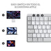 EAN 5099206103306 - Logitech 920-010799 teclado Oficina Bluetooth QWERTY Internacional de EE.UU. Gris, Blanco imagen 12