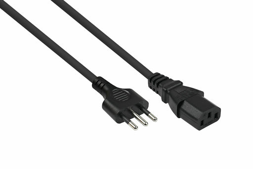 EAN 4066857000507 - Kabelmeister SK6530-S018 cable de transmisión Negro 1,8 m CEI 23-16 IEC C13 imagen 1