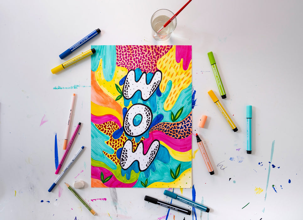 EAN 4006381589994 - STABILO Pen 68 MAX rotulador Negro, Azul, Rojo 4 pieza(s) imagen 5