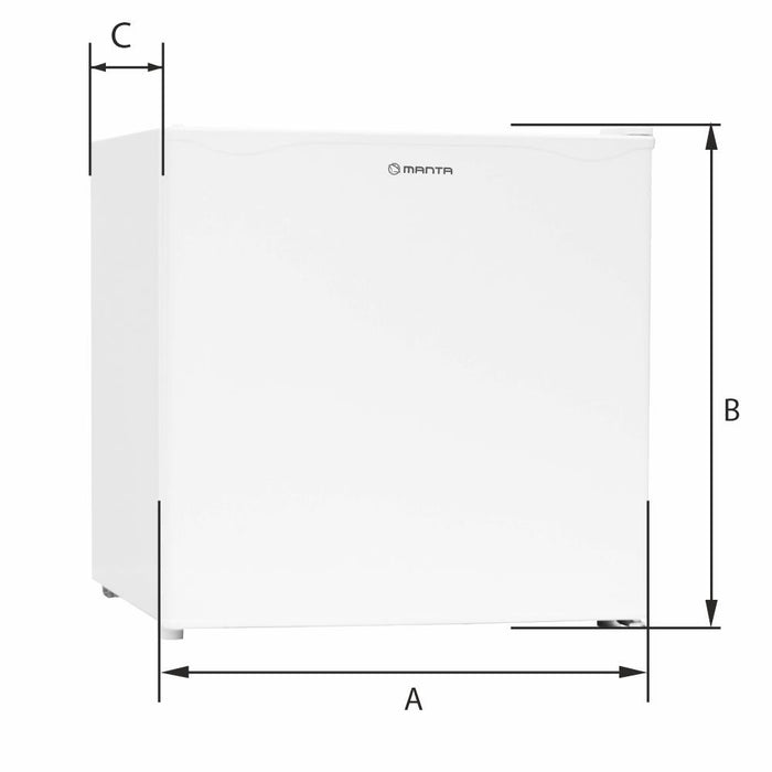 EAN 5902510694012 - Manta MM515PSL frigorífico Independiente 46 L E Negro, Gris imagen 9