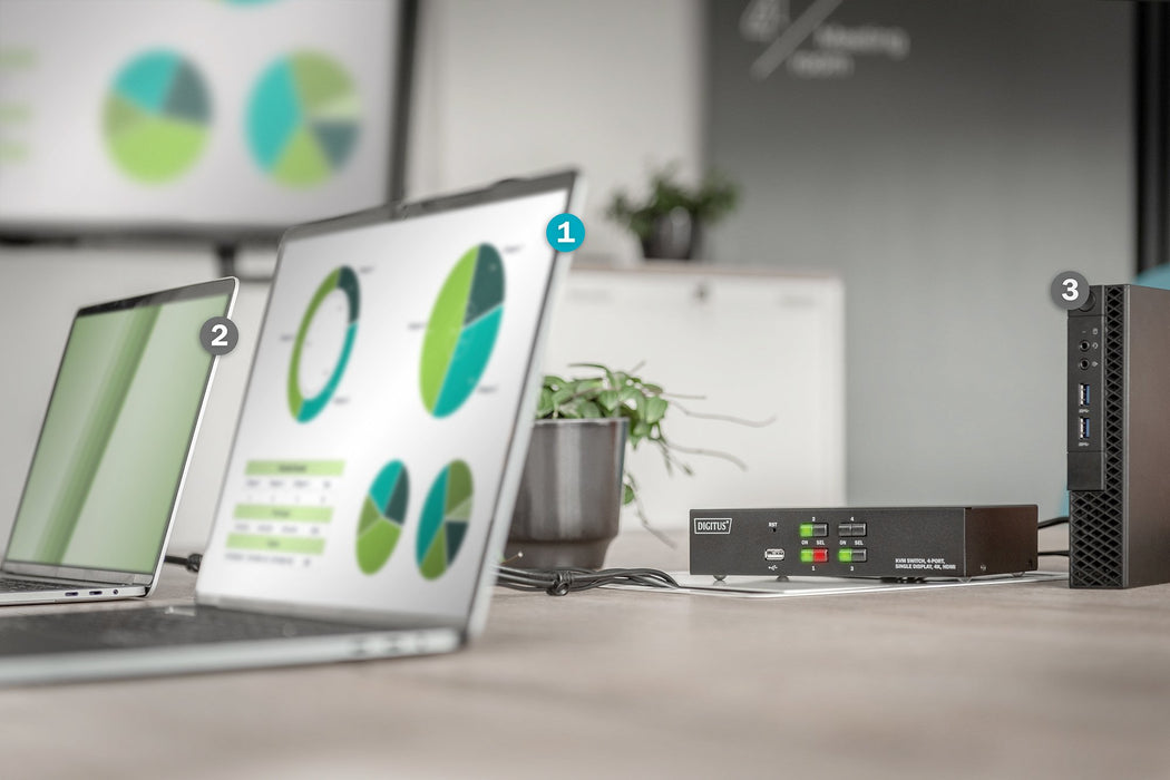 EAN 4016032468639 - Digitus DS-12880 interruptor KVM Negro imagen 7