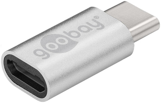 EAN 4040849566363 - Goobay 56636 cambiador de género para cable USB-C USB 2.0 Micro-B Plata imagen 2