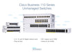 EAN 889728326544 - Cisco CBS110 No administrado L2 Gigabit Ethernet (10/100/1000) Energía sobre Ethernet (PoE) Escritorio Gri imagen 3