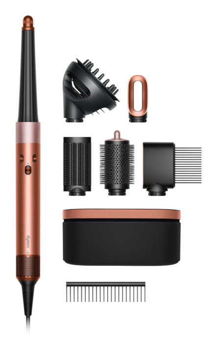 EAN 5025155119822 - Dyson Airwrap ID Curly + Coily Herramienta de peinado con múltiples accesorios Caliente Negro, Oro rosa imagen 1