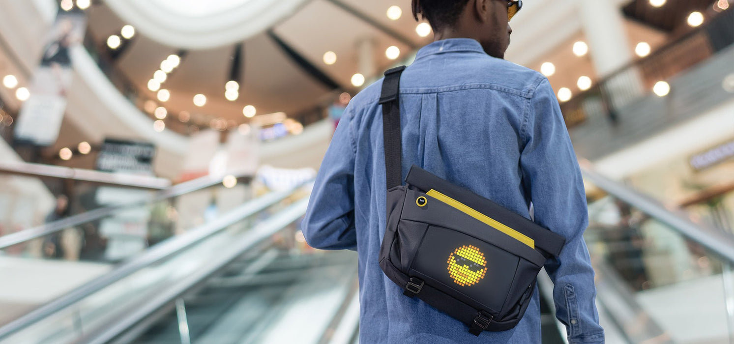 EAN 6958444603803 - Divoom Sling Bag V Cuero, Fibra de relleno de poliéster Negro Unisex Bolso bandolera imagen 9