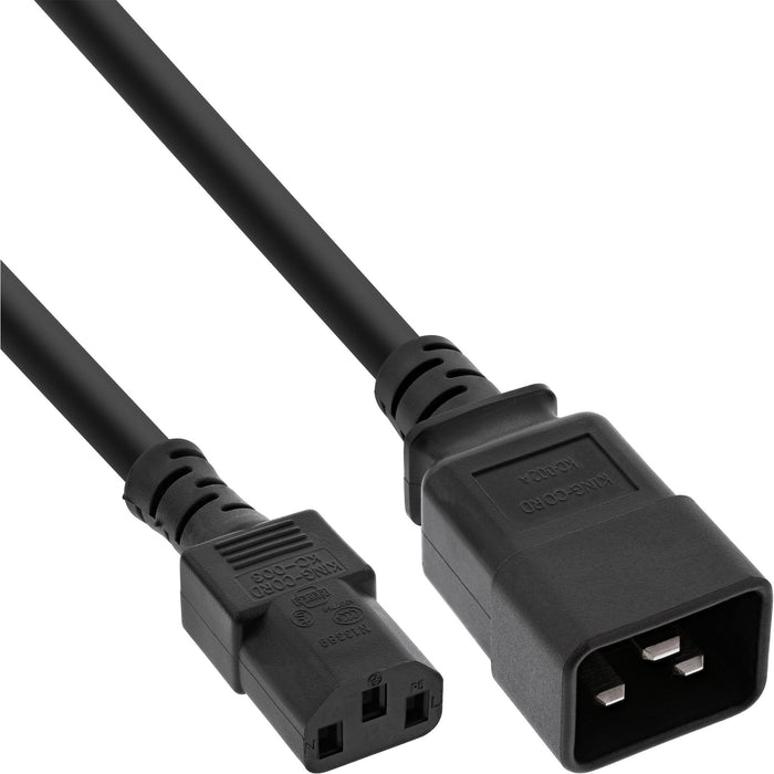 EAN 4043718256624 - InLine 16659C cable de transmisión Negro 1 m C20 acoplador C13 acoplador imagen 1