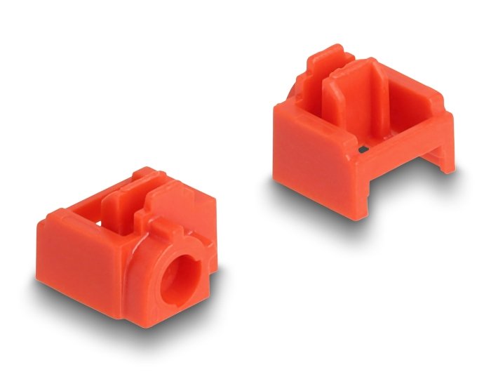 EAN 4043619209286 - DeLOCK 20928 bloqueador de puerto Bloqueador de puerto + clave RJ-45 Rojo Plástico 11 pieza(s) imagen 3