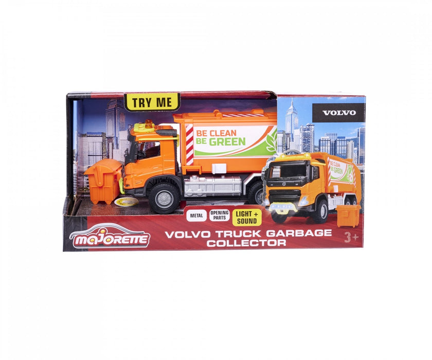 EAN 3467452068182 - Majorette Volvo Truck Garbge Collector imagen 7
