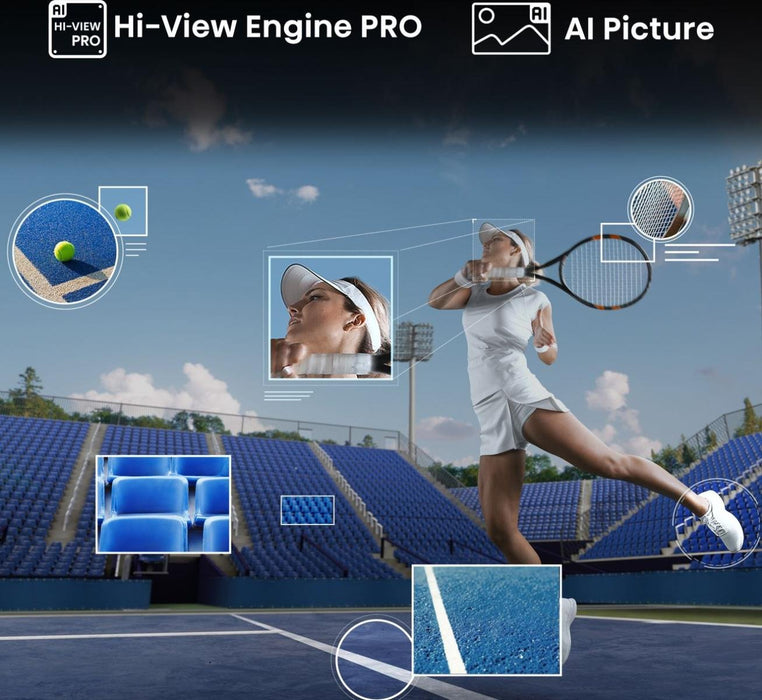 EAN 6942351404325 - Hisense 55U7NQ 139,7 cm (55") 4K Ultra HD Smart TV Wifi Gris 500 cd / m² imagen 8