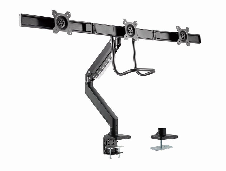EAN 8716309127691 - Gembird MA-DA3-03 soporte para monitor 68,6 cm (27") Escritorio Negro imagen 2