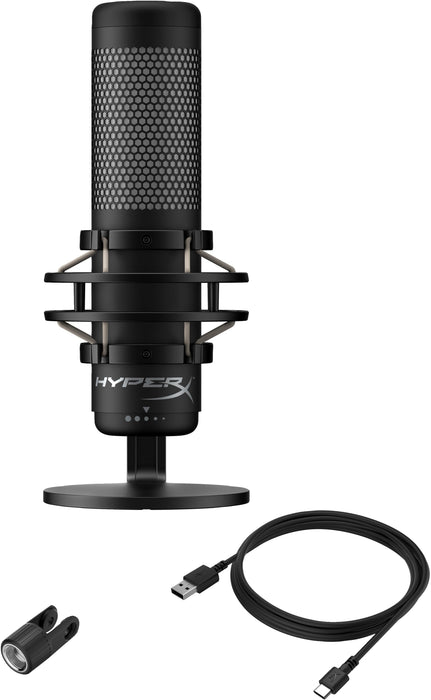 EAN 0196188049488 - HyperX QuadCast S - USB Microphone (Black-Grey) - RGB Lighting Micrófono para PC imagen 5