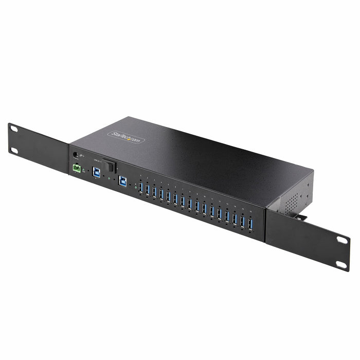 EAN 0065030905381 - StarTech.com S5G16AINDS-USB-A-HUB hub de interfaz 2 x USB 3.2 Gen 1 (3.1 Gen 1) Type-B 5000 Mbit/s Negro imagen 7