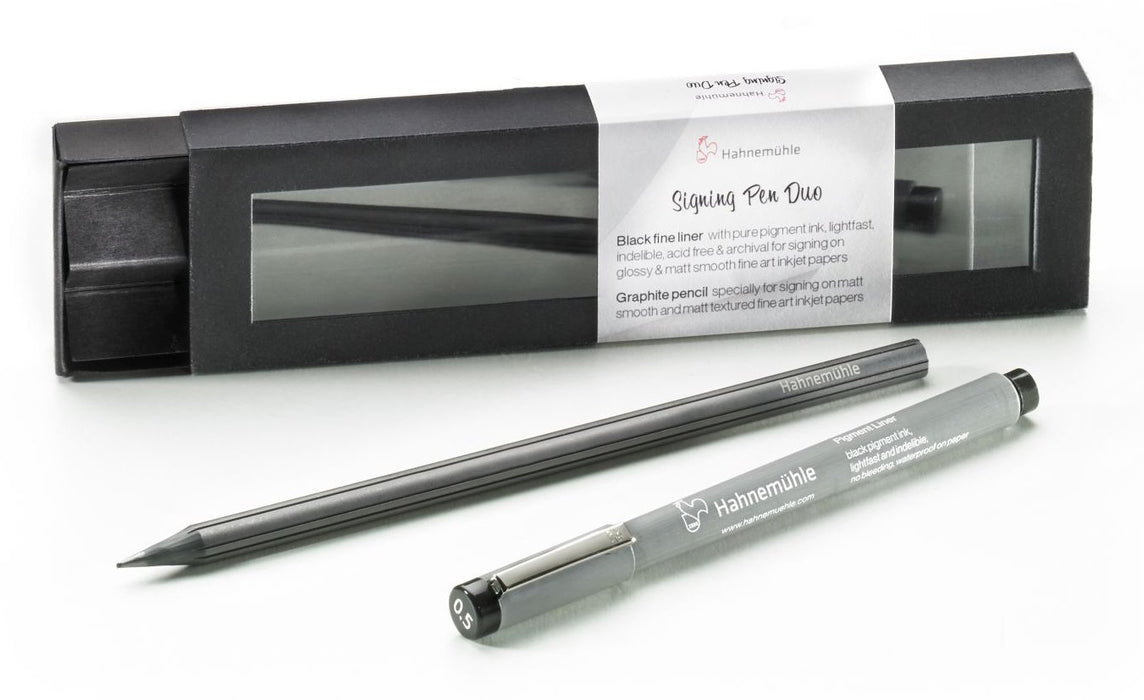 EAN 4011367113537 - Hahnemühle Signing Pen Duo Bolígrafo de gel con tapa Negro 2 pieza(s) imagen 1
