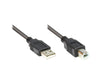 EAN 4014619176427 - Alcasa USB 2.0 1.8m cable USB 1,8 m USB A USB B Negro imagen 1