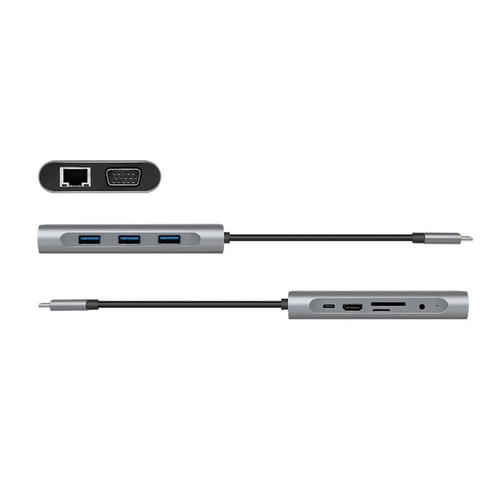 EAN 4052792064711 - LogiLink UA0383 base para portátil y replicador de puertos Alámbrico USB 3.2 Gen 1 (3.1 Gen 1) Type-C Pla imagen 4