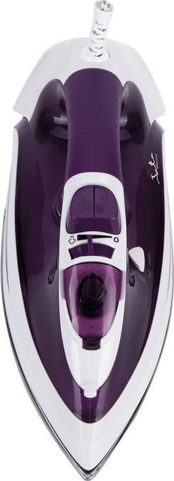 EAN 8421078034841 - JATA PL225 plancha Plancha a vapor Suela de acero inoxidable 2400 W Púrpura, Blanco imagen 4