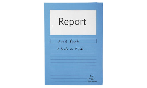 EAN 3130630501060 - Exacompta 50106E carpeta Caja de cartón Azul A4 imagen 2