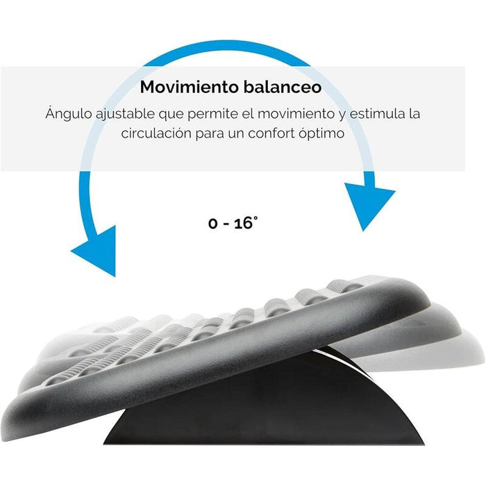 Fellowes  Reposapies Profesional Inclinable Negro 6100801